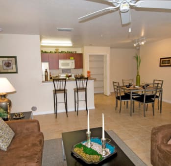 Apartment Interior at Spanish Trace Affordable Apartments in Tampa FL