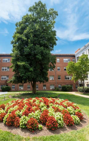 Building exterior at Mason Hall in Alexandria, VA 22314