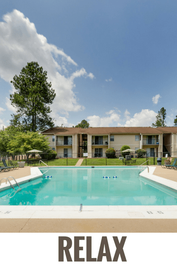 High Country Apartments pool Tuscaloosa, AL