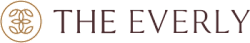 The image is a logo for The Everly Apartments.