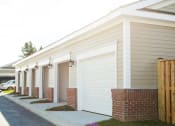 Thumbnail 17 of 23 - individual garages at VistaView apartments in Frederick, MD  with white doors at VistaView, Frederick, MD