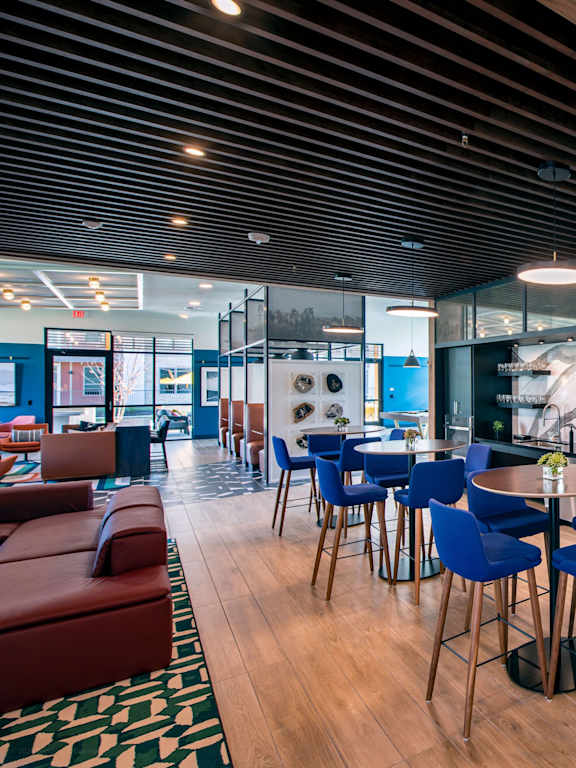 Corsair Apartments Co-Working Area