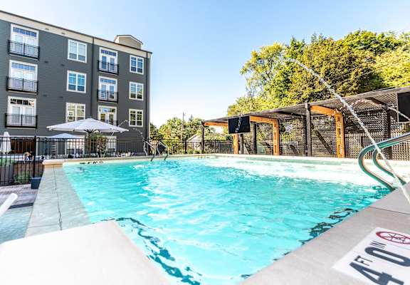 Outdoor Swimming Pool at The Foundry, Indiana