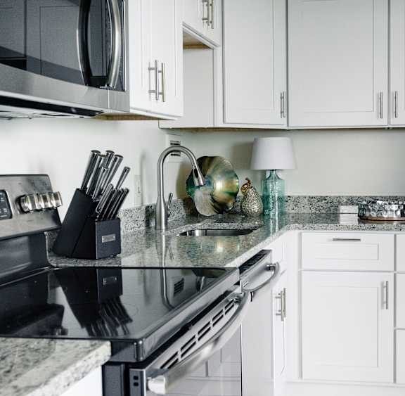 Kitchen at Hampton Plaza Apartments, Maryland, 21286