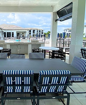 Outdoor Grill And Patio at The Orchard at Portofino Vineyards, Fort Myers, FL
