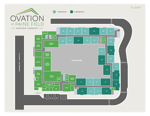a site plan of the at prime field