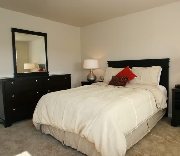 Furnished Bedroom, Arlington Grove Apartments, St. Louis, MO