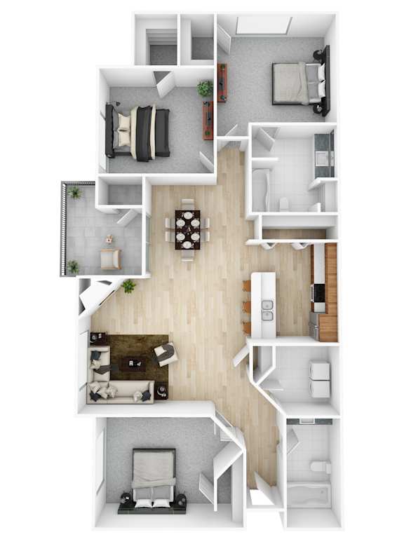 Pallas C1 floor plan