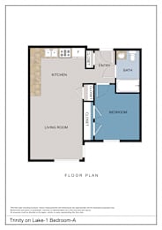 Floor Plan  1 Bedroom