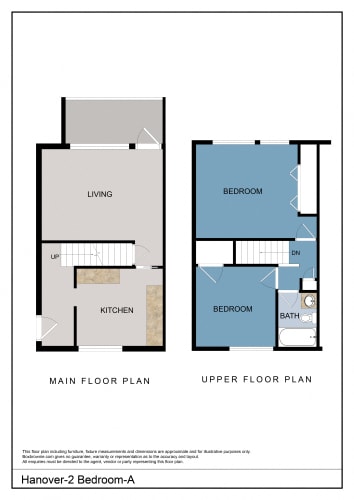 Floor Plan  2 Bedroom