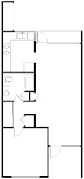 1x1 w/ Dinette