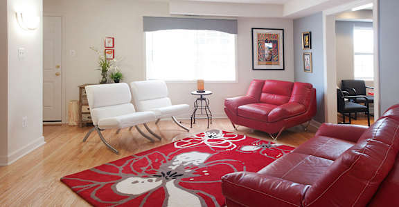 Kingsley Commons Townhouses Living Area