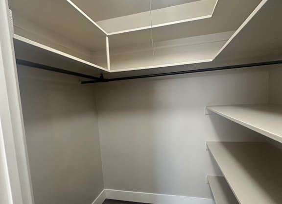 A white interior with a light source on the left.
