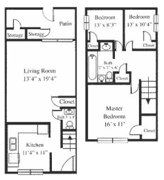 3BR 1.5BA