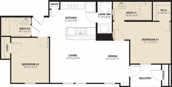 Floor Plan  Unit B-2