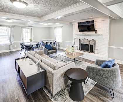 Clubroom at Meridian Court South, Indiana, 46217