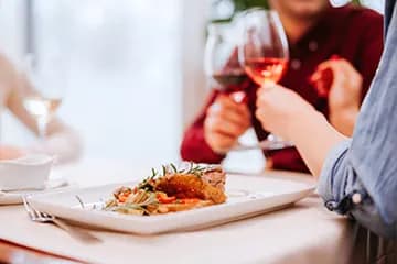 Dining at The Santal, Austin, TX, 78735