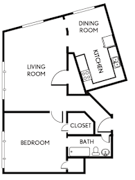  Floor Plan Large 1 Bedroom