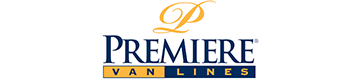 The image is a logo for Premiere Van Lines.
