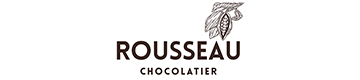A logo for a chocolatier named Rousseau.