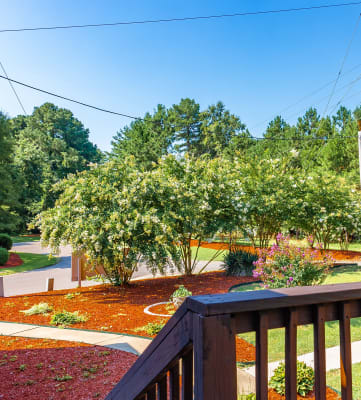 Property Outdoor Area at Pine Village Rental Homes in Sanford, NC