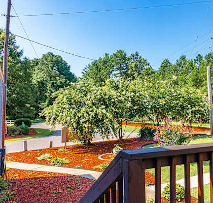 Property Outdoor Area at Pine Village Rental Homes in Sanford, NC