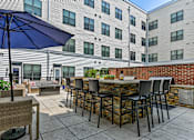 Thumbnail 53 of 65 - Courtyard patio at The View at Old City, Philadelphia, PA, 19106