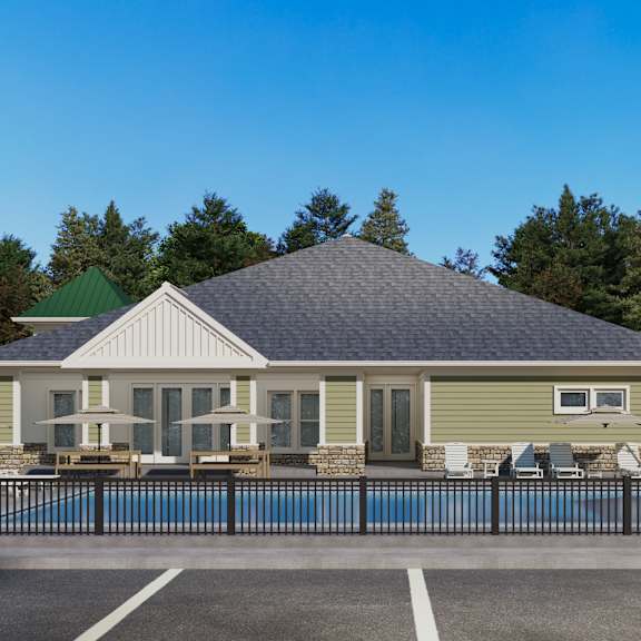 Elegant Exterior View at Greenwood Commons Apartments, Delaware, Ohio