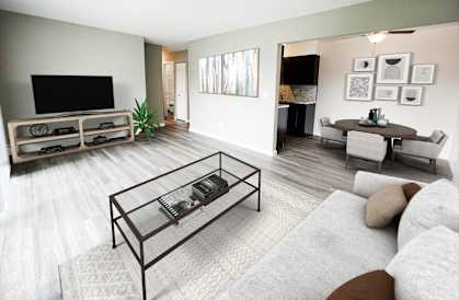 Renovated finishes at Crown Pointe