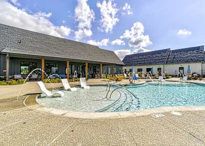 Swimming pool at The BLVD at Wilson Crossings, Michigan, 49418