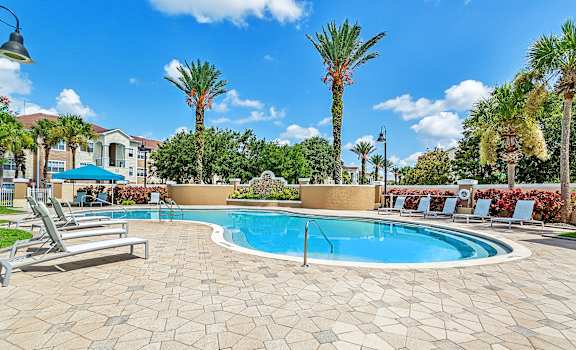 the swimming pool at the resort at longboat key club at Grandeville on Saxon, Orange City, Florida