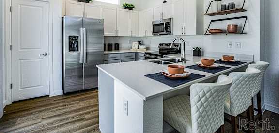 Gourmet Kitchen with Island at Avilla Bella Camino, San Tan Valley, AZ 85143
