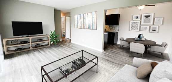 Renovated finishes at Crown Pointe