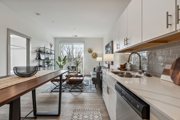Luxury Kitchen At Rocketts Landing Apartments, PRG Real Estate, Richmond, Virginia