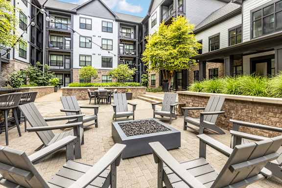 Modern Clubhouse at Meeder Flats Apartment Homes, Cranberry Township, PA, 16066
