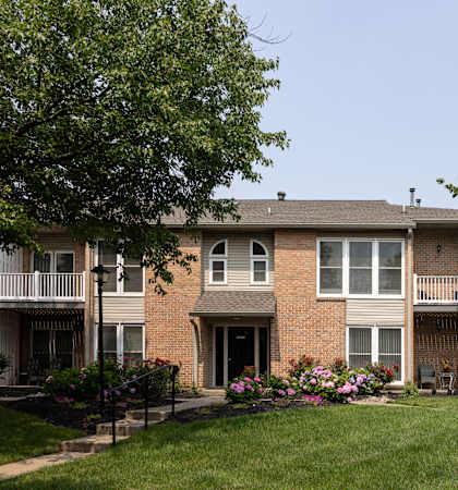 Garden Area  at Brookfield Apartments, Macungie, 18062