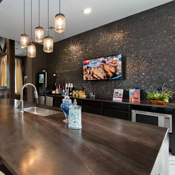 Large table at Watermark at Harvest Junction, Colorado