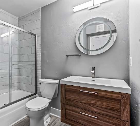 Modern Bathroom at The Sanctuary, Tallahassee, Florida
