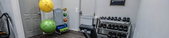 Fitness Center at Carriage House Evansville