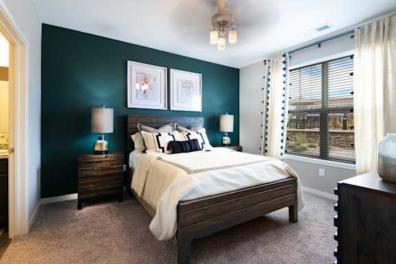 Bedroom at Watermark at Harvest Junction, Colorado
