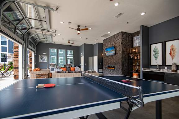 Living room at Watermark on Twenty Mile, Parker, 80134