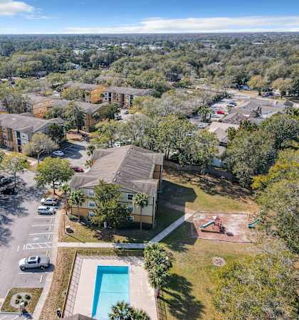 the estates at tanglewood|building aerial