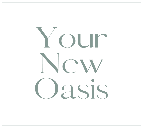 an image of your new oasis text on a black background