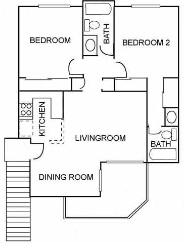 Floor Plan  Sycamore Springs Alder Floor Plan