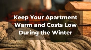 keep your apartment warm and costs low during the winter