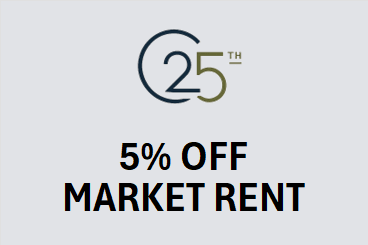 A dark blue background with a circle containing the letters "PP" and text stating "5% OFF MARKET RATE".