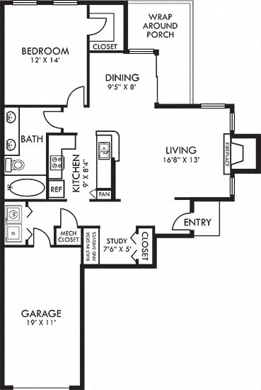 Floor Plans of Bexley at Brier Creek in Raleigh, NC