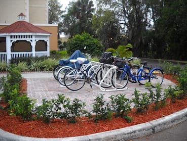 Villa San Marcos Apartments offers bike racks