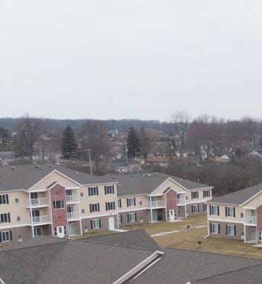 Aerial View of building at Dutton Estates, Saint Clair, MI, 48079