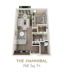  Floor Plan The Hannibal